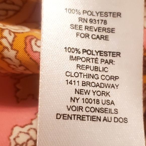 Chelsea & Theodore 2 Pc Boho Halter And Midi Skirt Pink & Gold Size Small - Picture 7 of 10